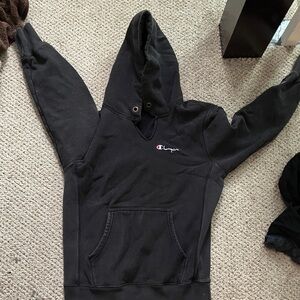 Champion Black Pullover Hoodie